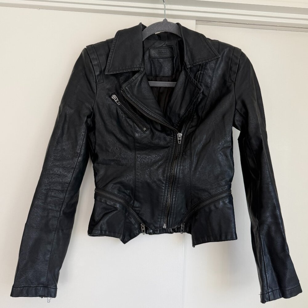 Blank NYC Faux Leather Moto Jacket